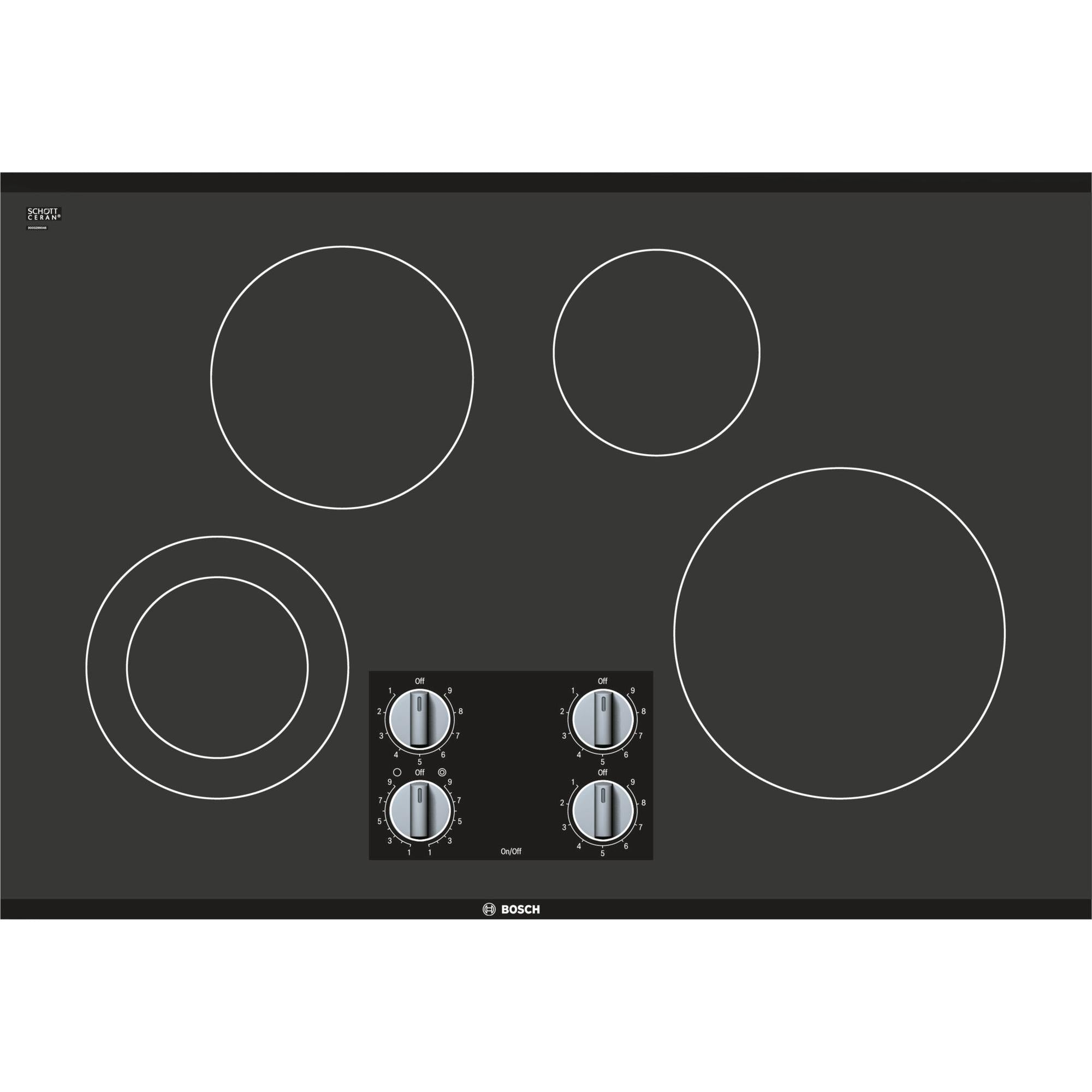 Bosch Table de cuisson encastrée électrique de 30 po NEM5066UC