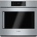 Bosch Four mural encastré simple de 30 po, 4,6 pi cu avec convection HBLP451RUC