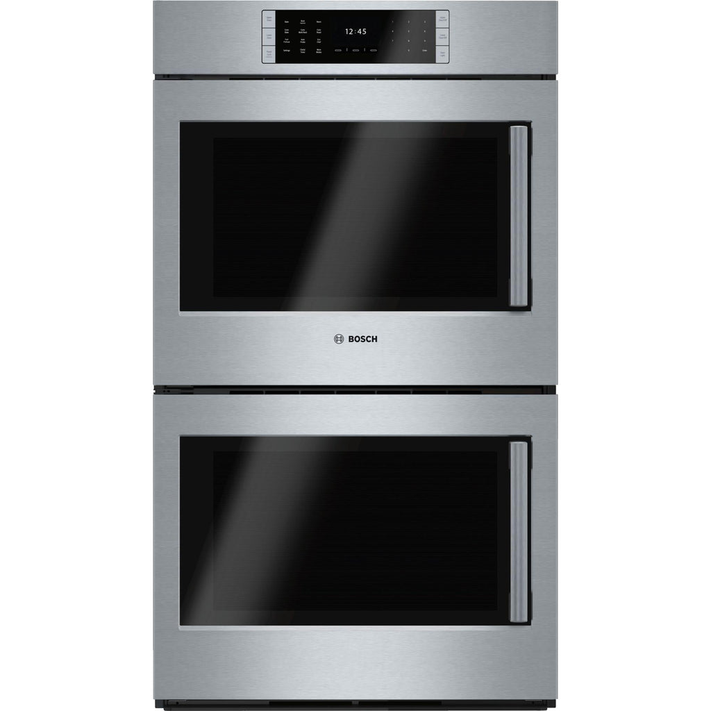 Bosch Four mural encastré double de 30 po, 9,2 pi cu avec convection HBLP651LUC