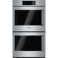 Bosch Four mural encastré double de 30 po, 9,2 pi cu avec convection HBLP651LUC