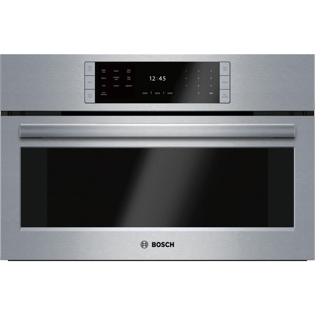 Bosch Four à vapeur simple de 30 po, 1,4 pi cu avec convection HSLP451UC