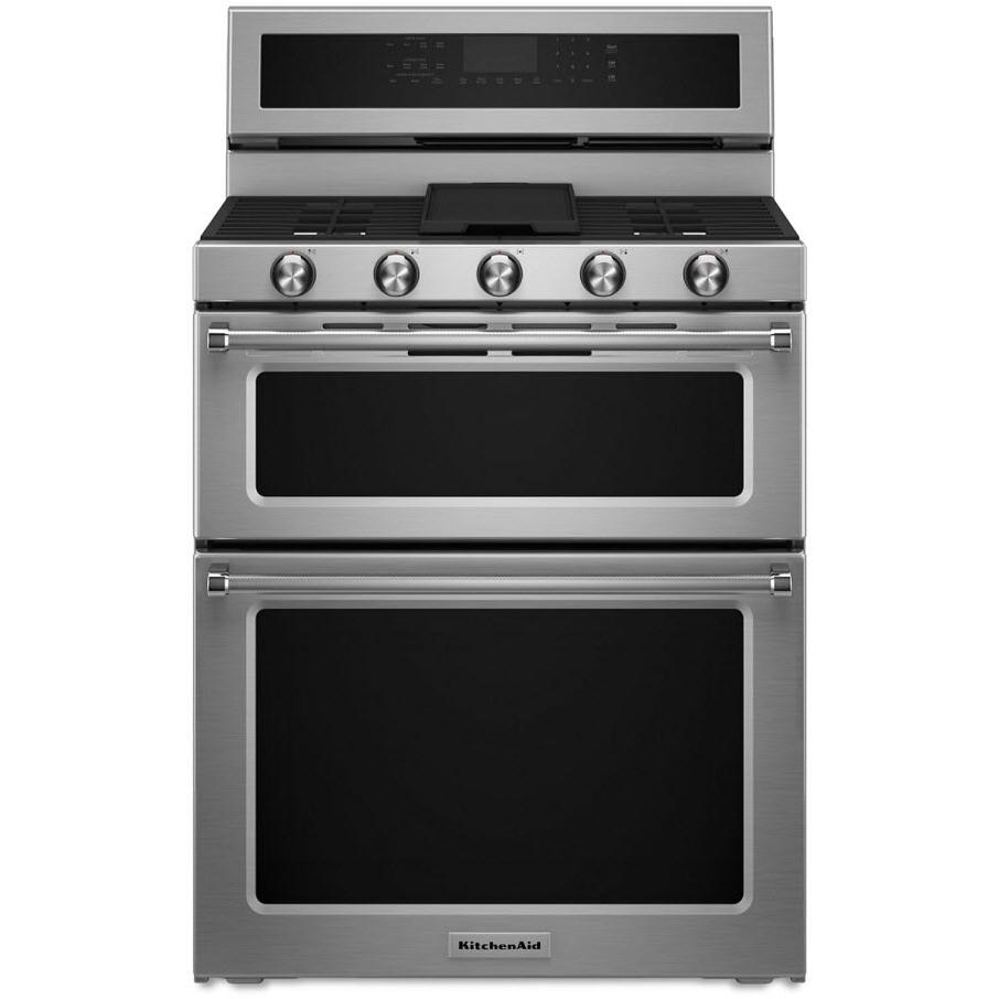 KitchenAid Cuisinière biénergie amovible de 30 po KFDD500ESS