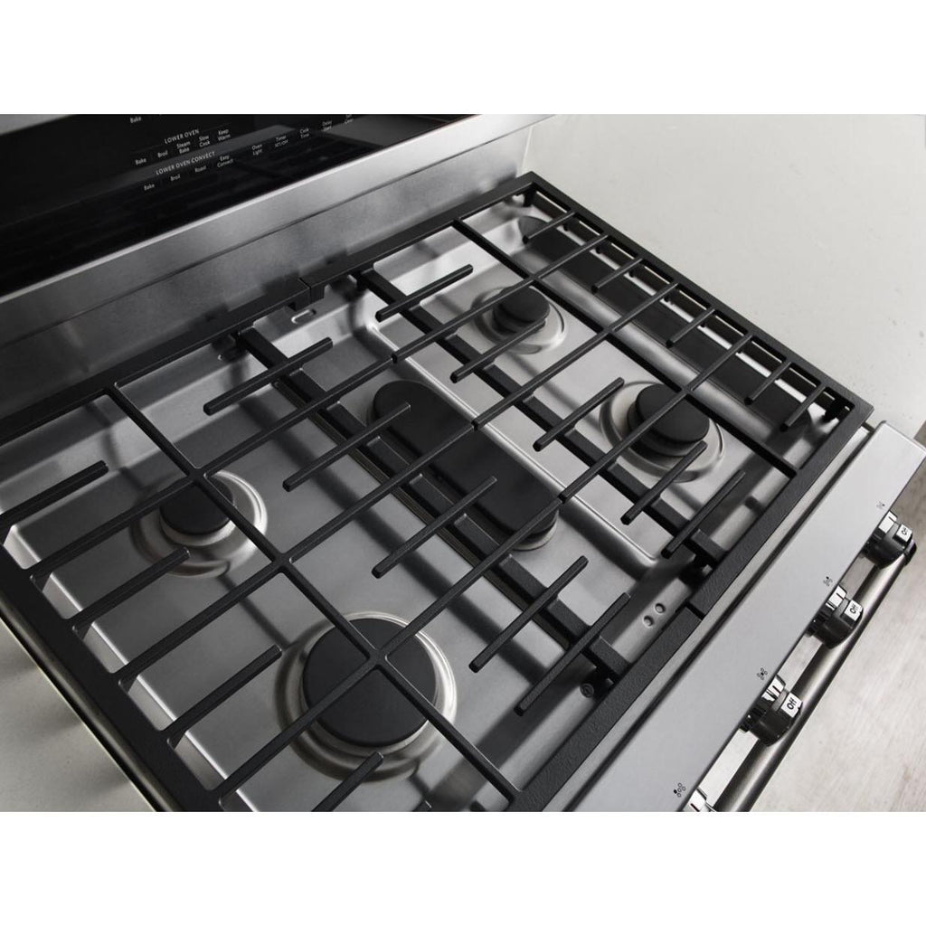 KitchenAid 30-inch Freestanding Dual-Fuel Range KFDD500ESS IMAGE 4