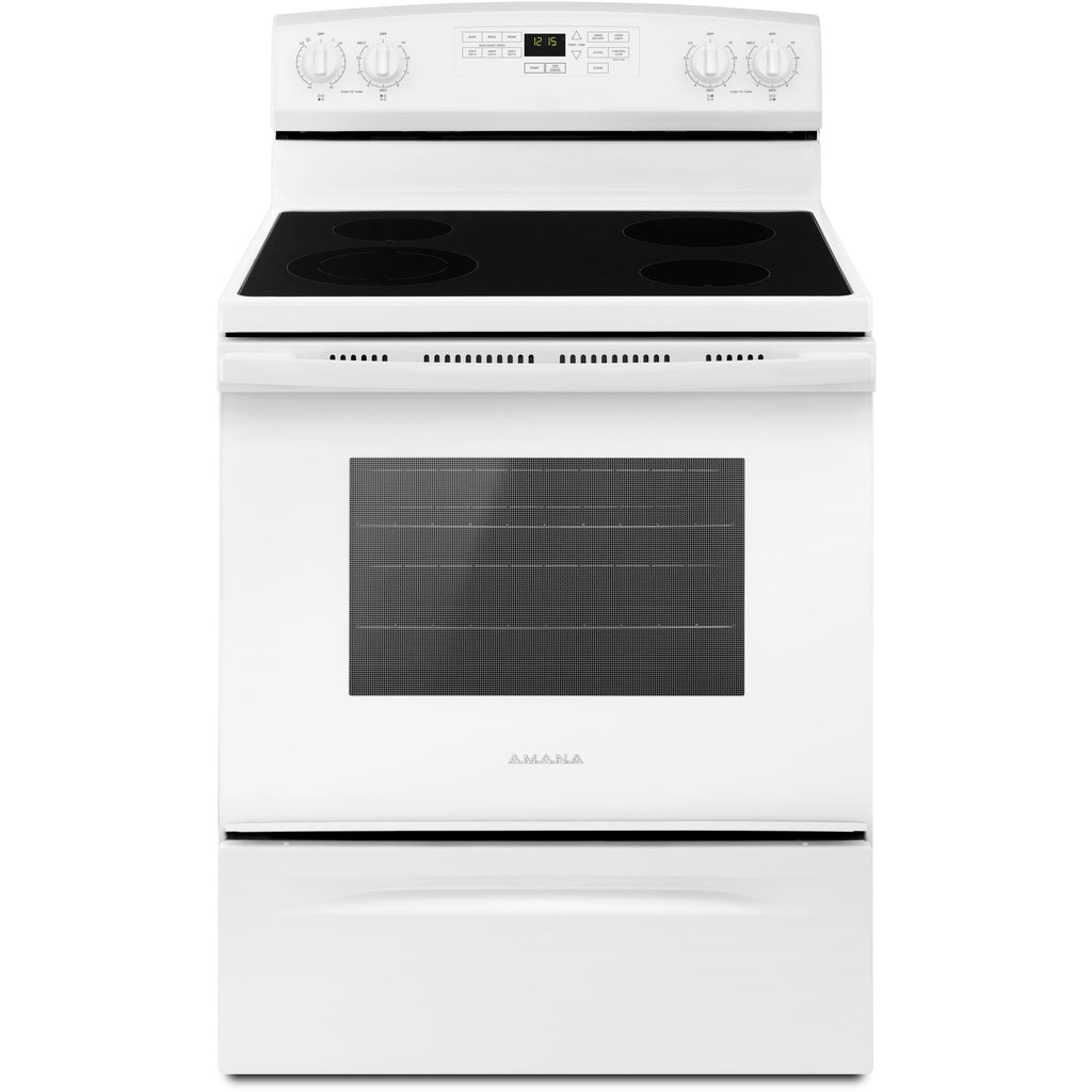 Amana Cuisinière électrique amovible de 30 po YAER6603SFW