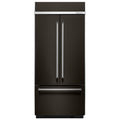 KitchenAid Réfrigérateur trois portes avec porte à deux battants de 36 po., 20,8 pi.cu. avec machine à glaçons interne KBFN506EBS
