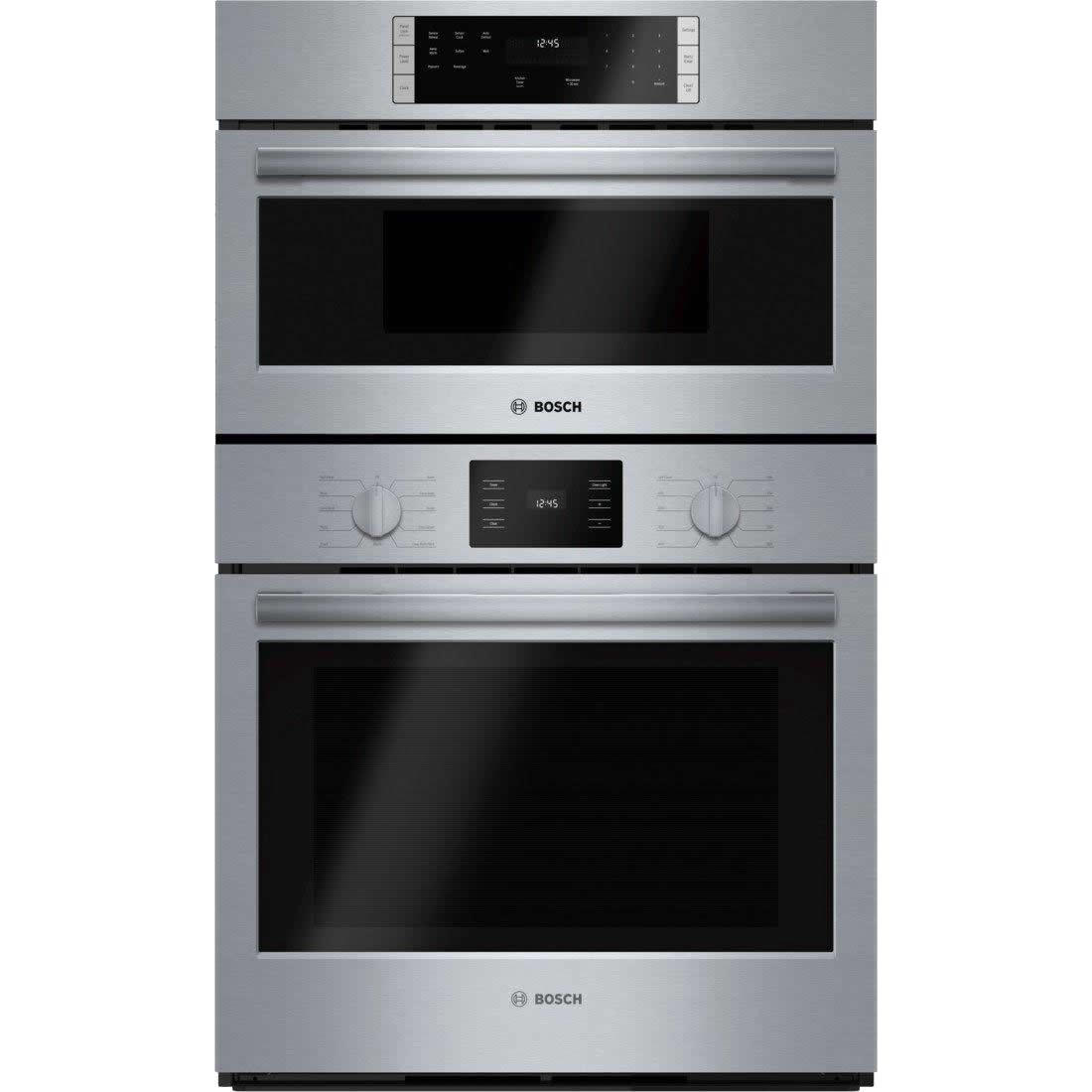 Bosch Four mural encastré combiné de 30 po, 4,6 pi cu avec convection HBL57M52UC