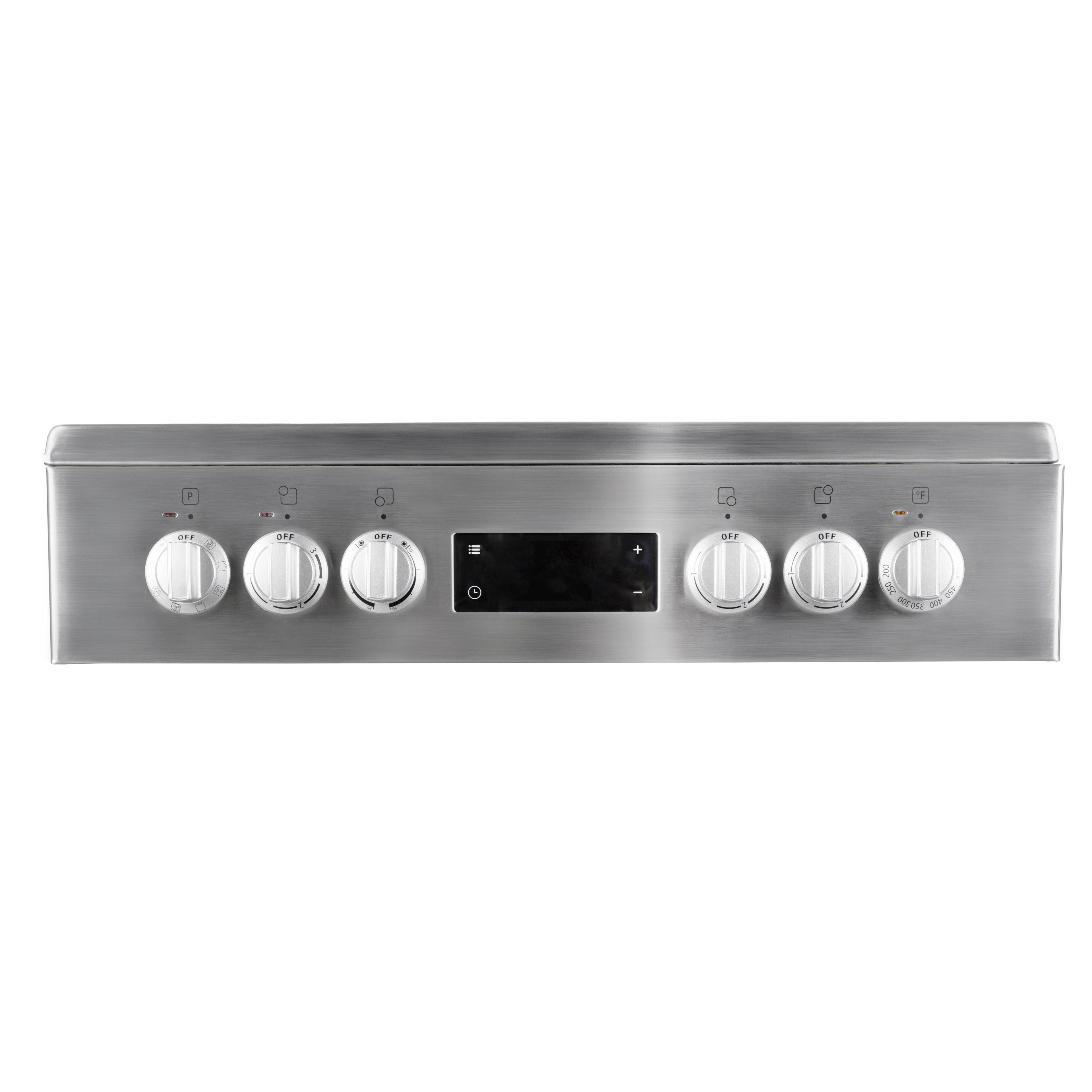 Blomberg 24-inch Freestanding Electric Range with True European Convection BERC24102SS IMAGE 6