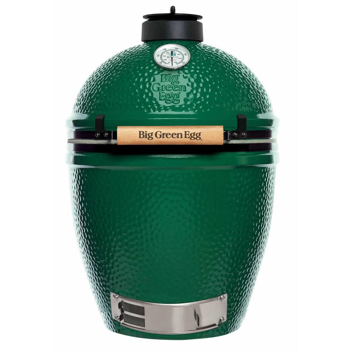 Big Green Egg Fumoir et barbecue au charbon de bois intégré de grande taille 117632