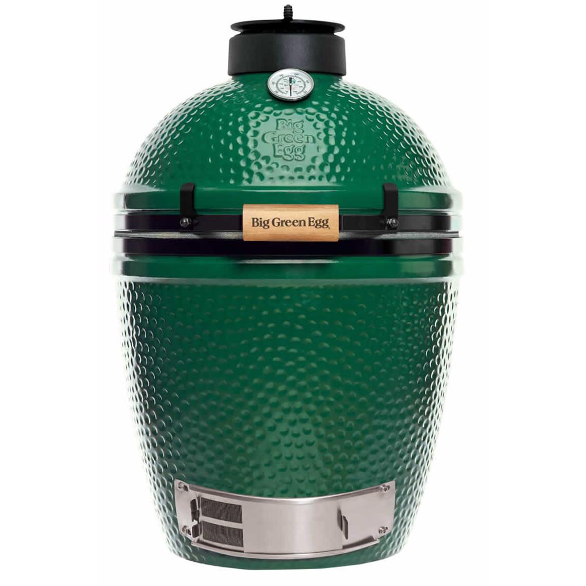 Big Green Egg Fumoir et barbecue au charbon de bois intégré de taille moyenne 117625