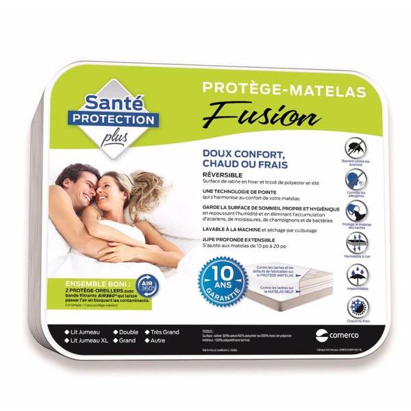 Comerco Protection pour matelas Double 1143.70401