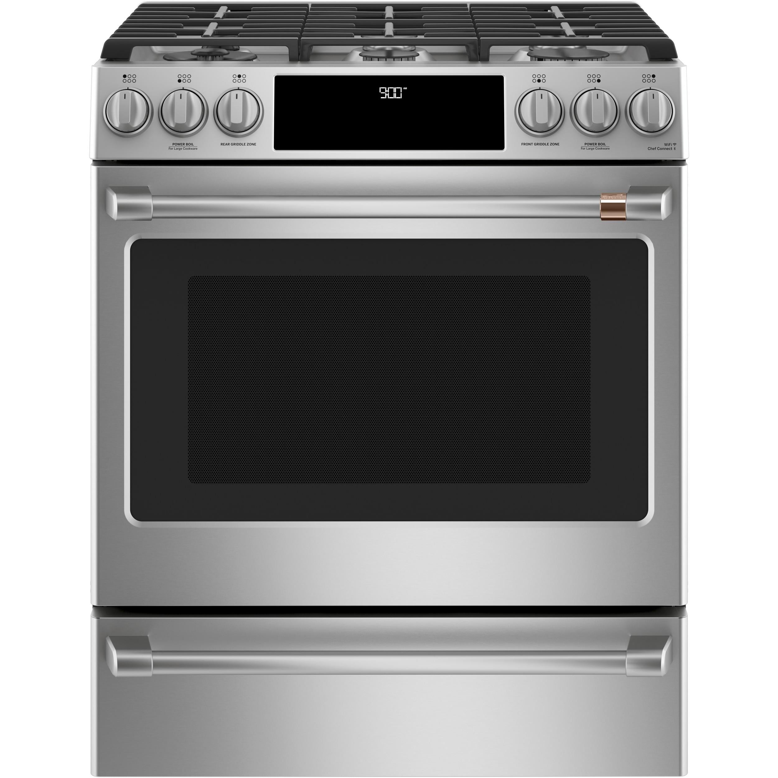 Café Cuisinière intégrée à biénergie de 30 po avec technologie convection CC2S900P2MS1