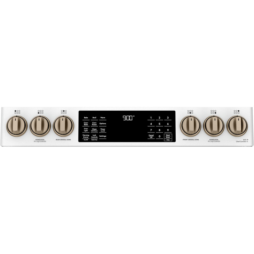 Café 30-inch Slide-in Dual Fuel Range with Warming Drawer CC2S900P4MW2 IMAGE 7