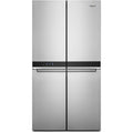 Whirlpool Réfrigérateur quatre portes avec porte à deux battants à profondeur de comptoir de 36 po., 19,4 pi.cu. avec contrôle de température personnalisé WRQA59CNKZ