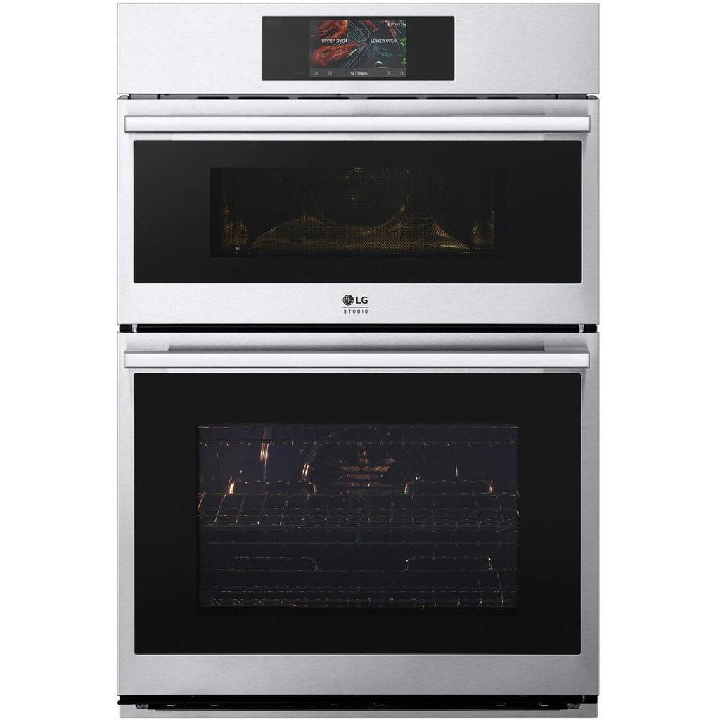 LG STUDIO Four combiné encastré de 30 po., 6.4 pi.cu. avec technologie convection véritable WCES6428F