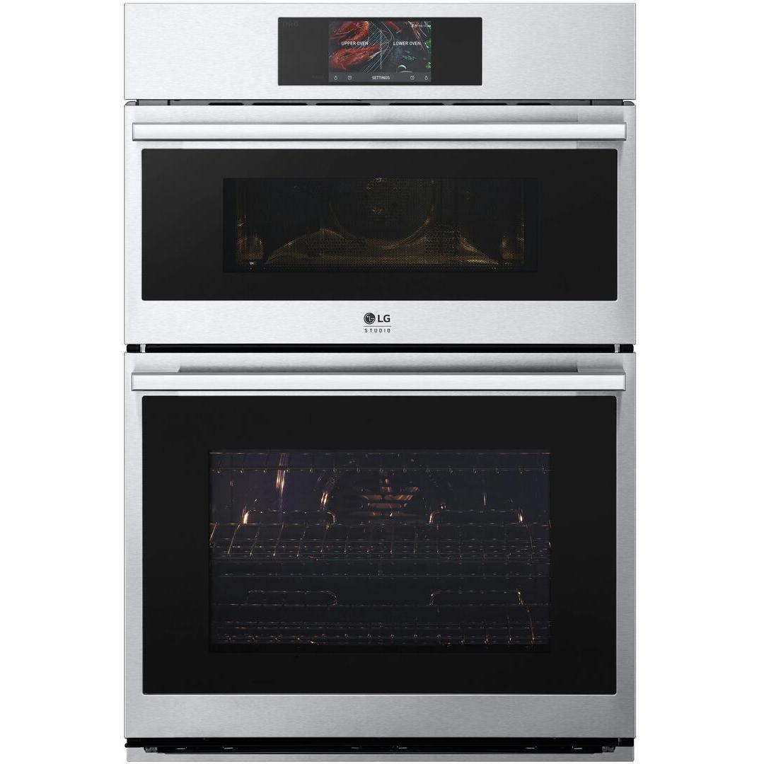 LG STUDIO Four combiné encastré de 30 po., 6.4 pi.cu. avec technologie convection véritable WCES6428F