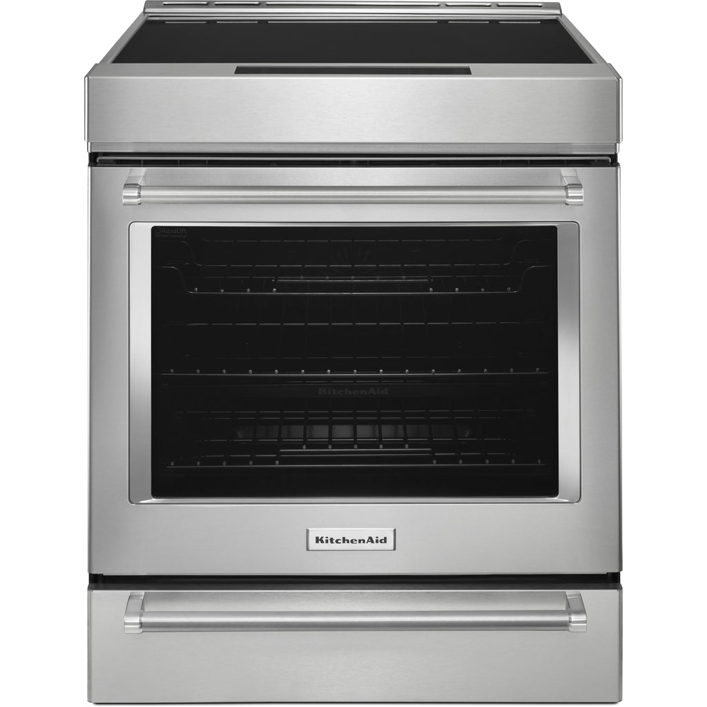 KitchenAid Cuisinière encastrable à induction de 30 pouces avec technologie Air Fry KSIS730PSS