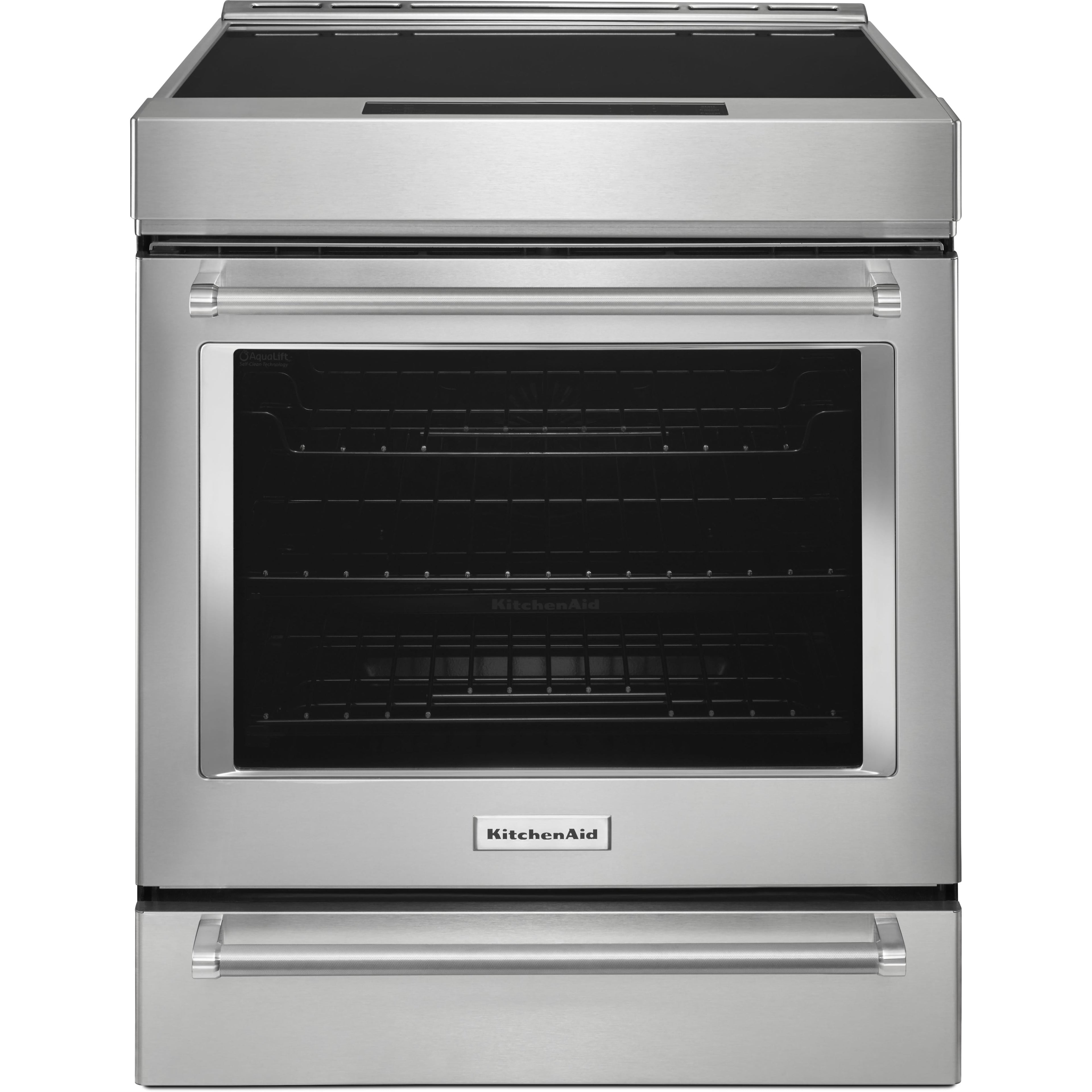 KitchenAid Cuisinière encastrable à induction de 30 pouces avec technologie Air Fry KSIS730PSS