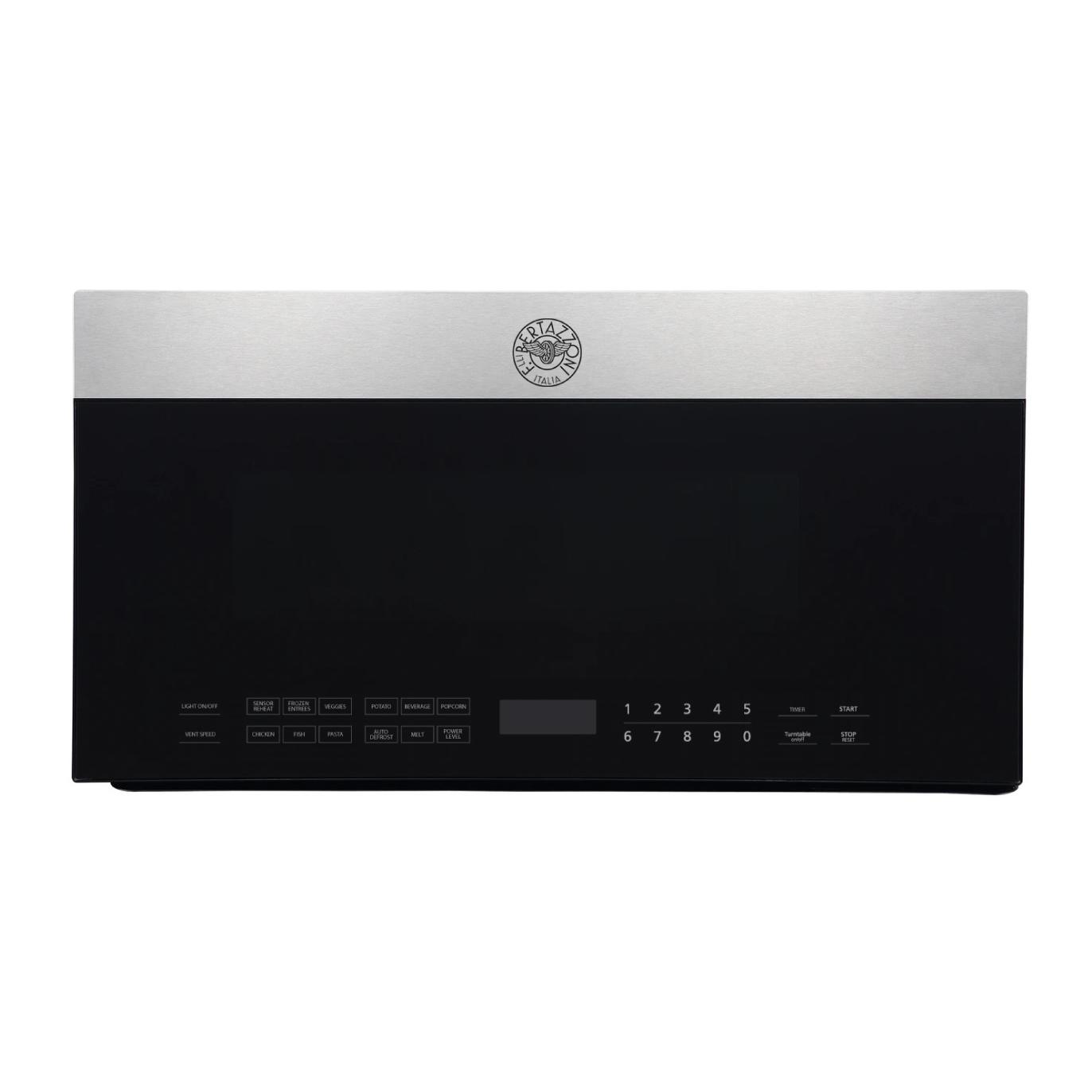 Bertazzoni Fours à micro-ondes À hotte intégrée de 30 po, 1.9 pi cu KOTR30XV