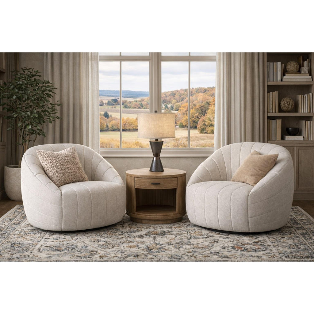  Germain Larivière Chairs Swivel 440012 IMAGE 2
