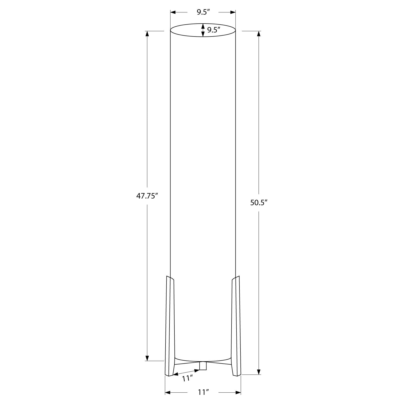  Germain Larivière Lamps Floorstanding I9755 IMAGE 3