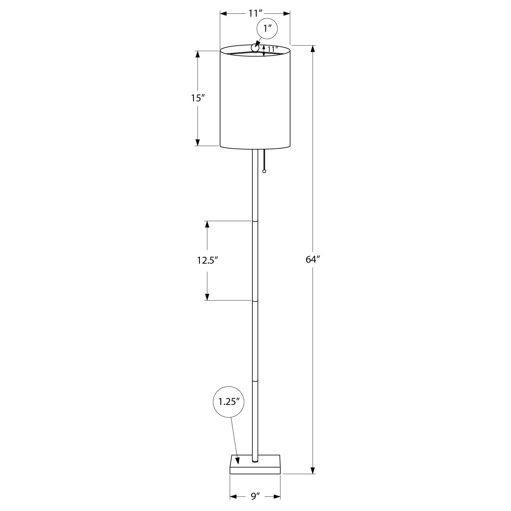  Germain Larivière Lamps Floorstanding I9759 IMAGE 3