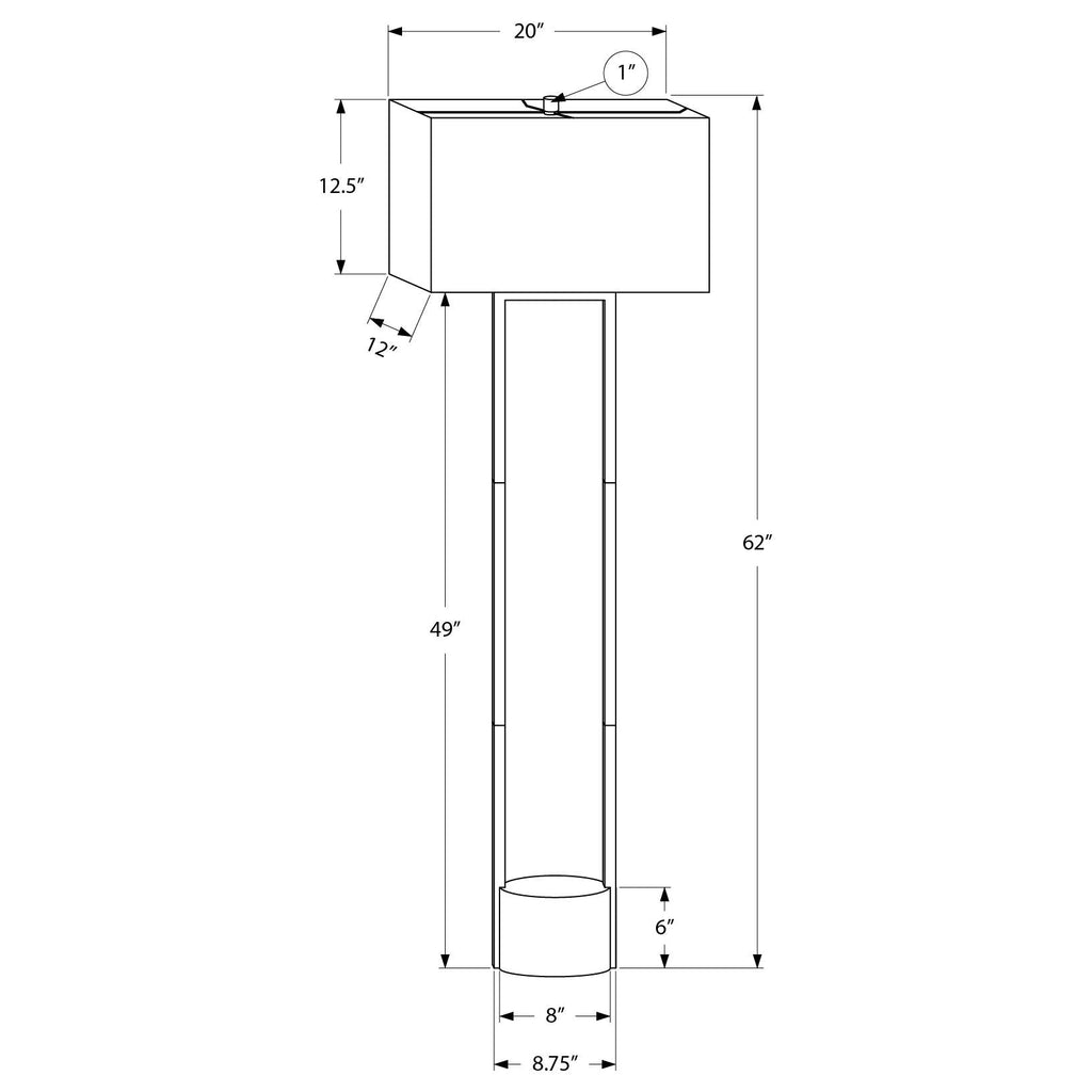  Germain Larivière Lamps Floorstanding I9752 IMAGE 3