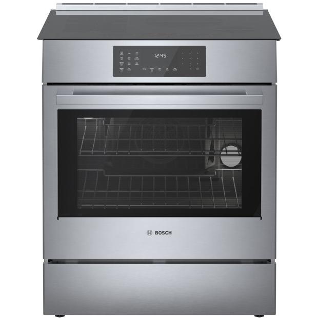 Bosch Cuisinière à induction coulissante de 30 pouces avec convection européenne authentique HIIP057C