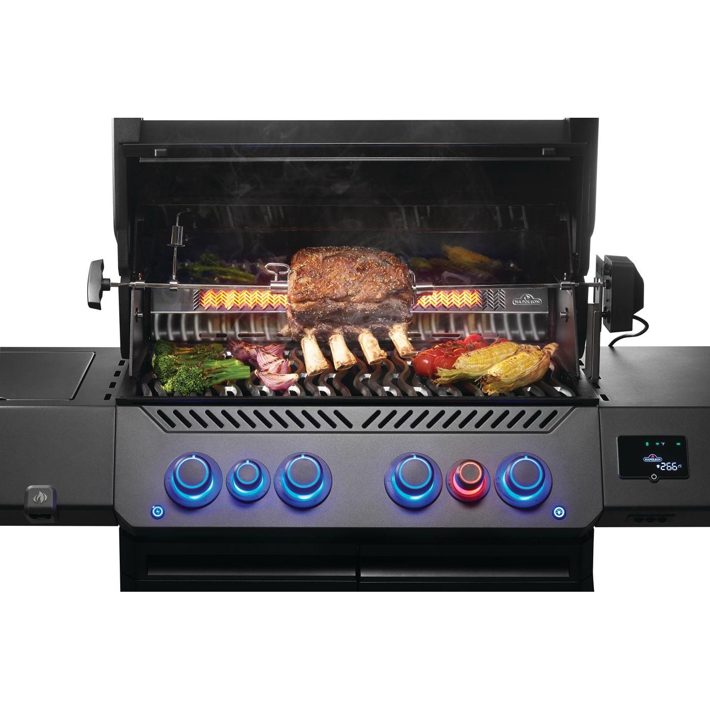 Napoleon Phantom Prestige® 500 connecté RSIB avec brûleurs latéral et arrière infrarouges - Propane P500VXRSIBPK - PHM - Germain Larivière