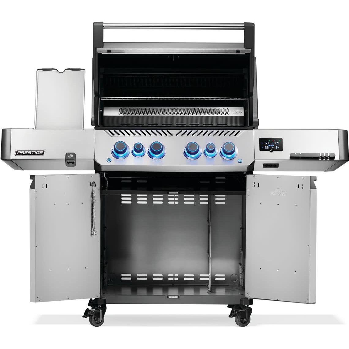 Napoleon Prestige® 500 connecté RSIB avec brûleurs latéral et arrière infrarouges - Propane P500VXRSIBPSS - Germain Larivière
