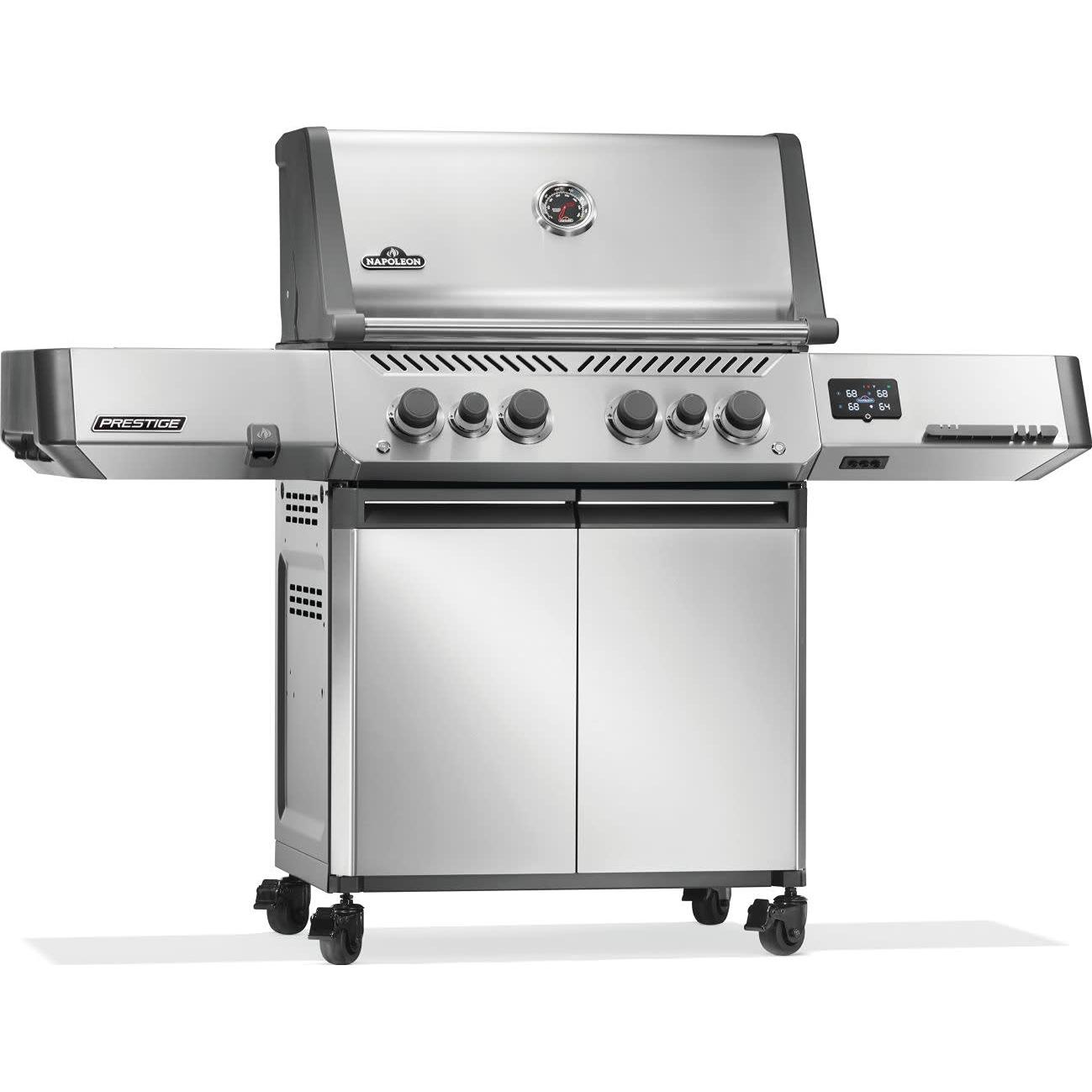 Napoleon Prestige® 500 connecté RSIB avec brûleurs latéral et arrière infrarouges - Propane P500VXRSIBPSS - Germain Larivière