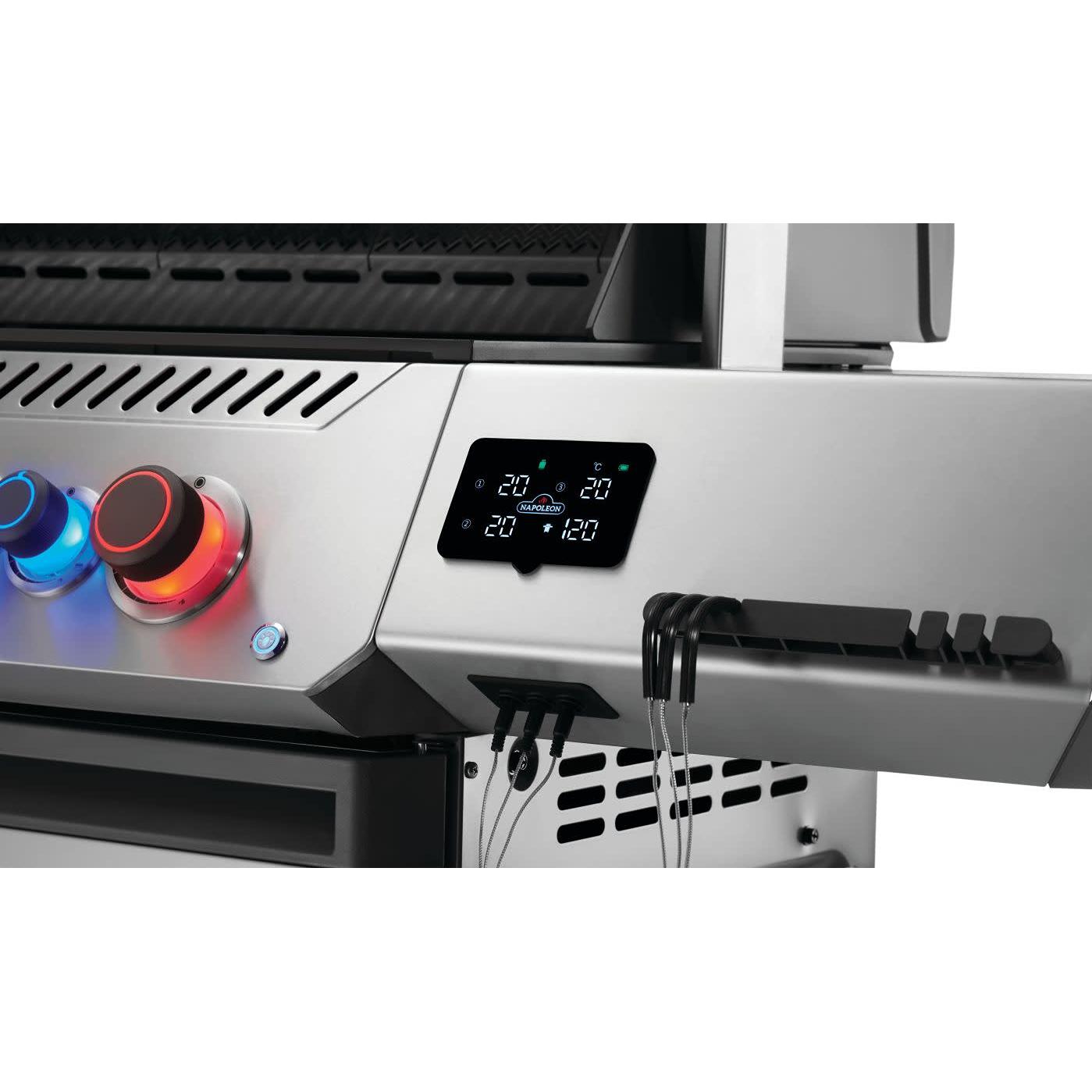 Napoleon Prestige® 500 connecté RSIB avec brûleurs latéral et arrière infrarouges - Propane P500VXRSIBPSS - Germain Larivière