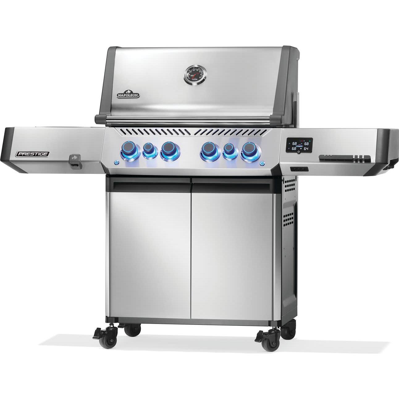 Napoleon Prestige® 500 connecté RSIB avec brûleurs latéral et arrière infrarouges - Propane P500VXRSIBPSS - Germain Larivière