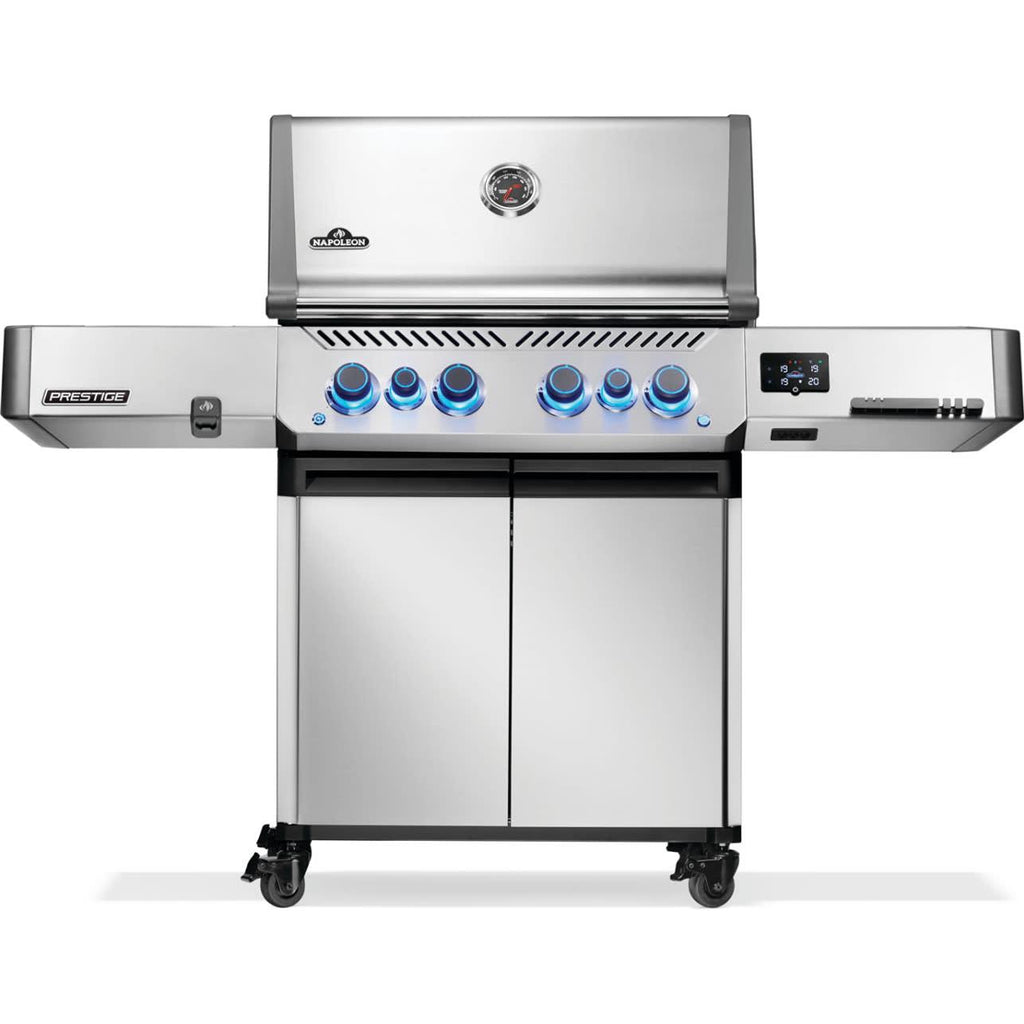 Napoleon Prestige® 500 connecté RSIB avec brûleurs latéral et arrière infrarouges - Propane P500VXRSIBPSS