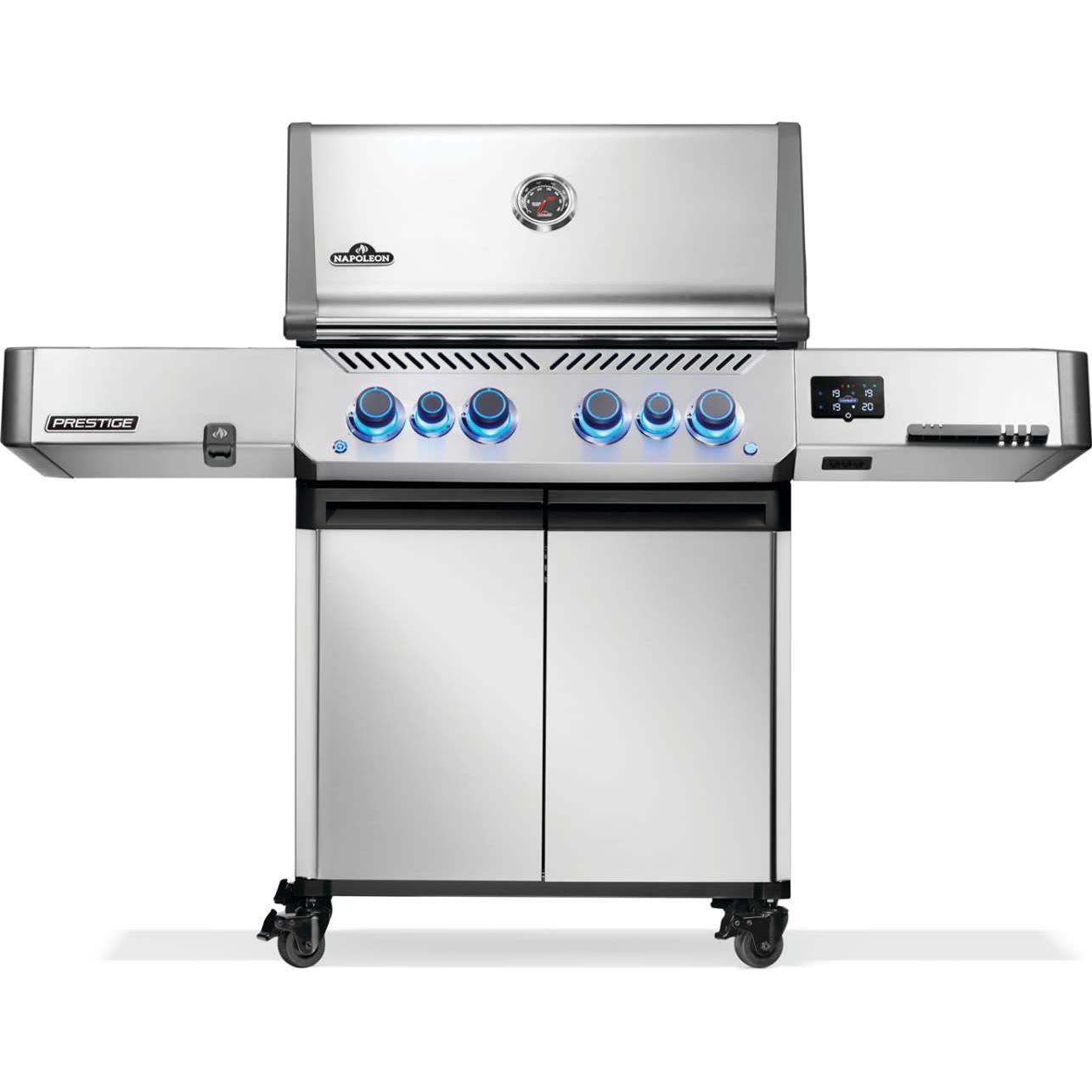 Napoleon Prestige® 500 connecté RSIB avec brûleurs latéral et arrière infrarouges - Propane P500VXRSIBPSS