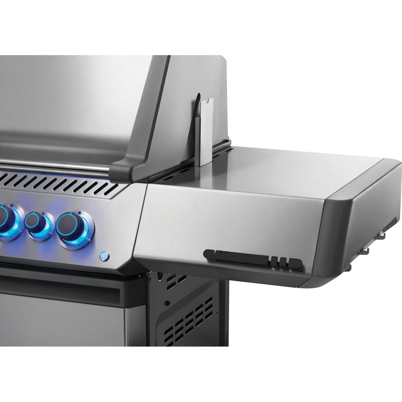 Napoleon Prestige® 500 RSIB avec brûleurs latéral et arrière infrarouges - Propane P500VRSIBPSS - Germain Larivière