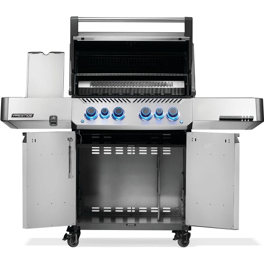 Napoleon Prestige® 500 RSIB avec brûleurs latéral et arrière infrarouges - Propane P500VRSIBPSS - Germain Larivière