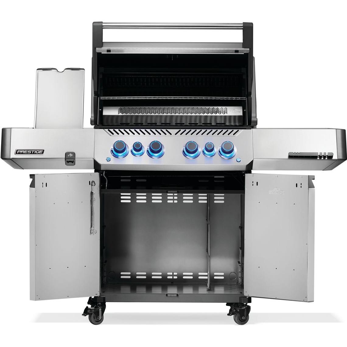 Napoleon Prestige® 500 RSIB avec brûleurs latéral et arrière infrarouges - Propane P500VRSIBPSS - Germain Larivière