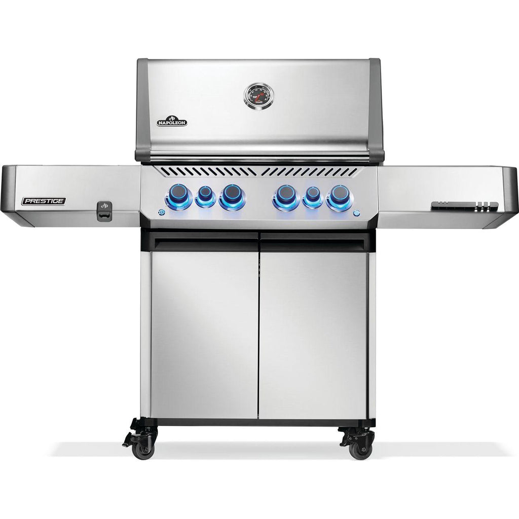 Napoleon Prestige® 500 RSIB avec brûleurs latéral et arrière infrarouges - Propane P500VRSIBPSS