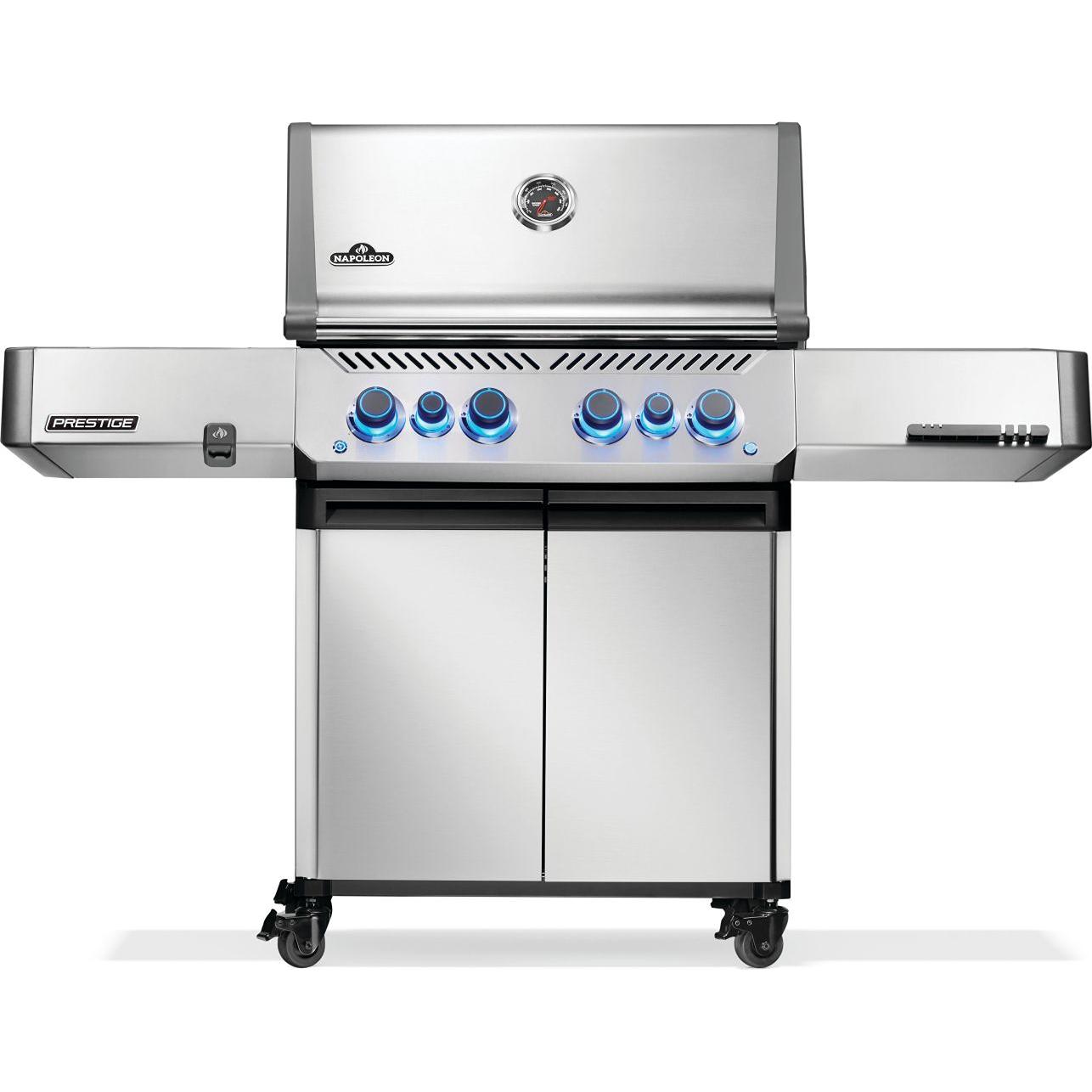 Napoleon Prestige® 500 RSIB avec brûleurs latéral et arrière infrarouges - Propane P500VRSIBPSS