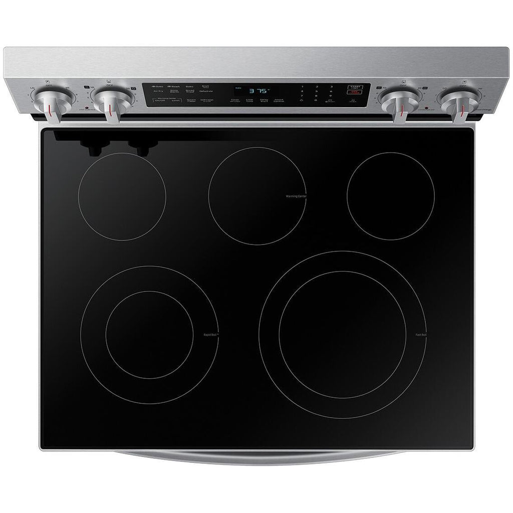 Samsung Cuisinière amovible électrique de 30 po. avec connectivité WI - FI NE63A6511SS/AC - Germain Larivière