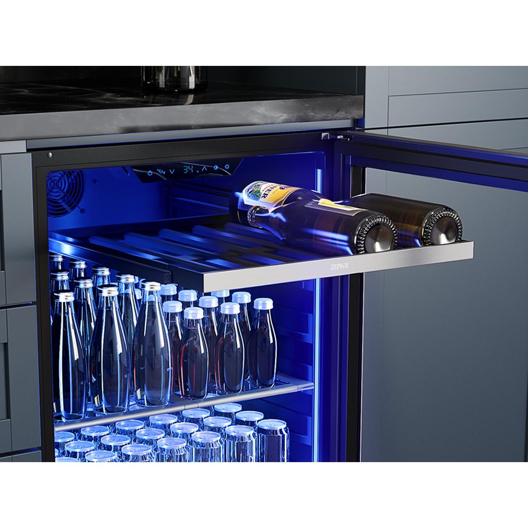 Zephyr Centre de brevage amovible Presrv™ de 5,6 pi cu PRB24C01CG - Germain Larivière